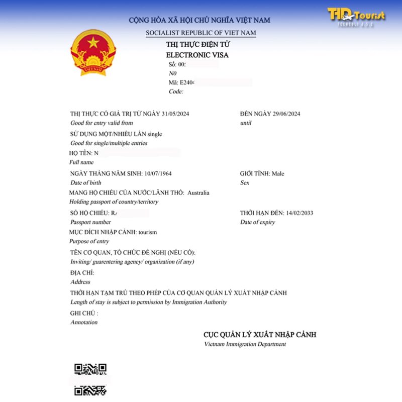 Dịch vụ làm visa Việt Nam uy tín trọn gói tại TPHCM