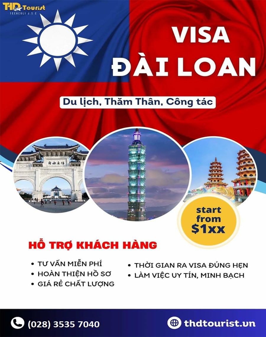 Dịch vụ làm Visa Đài Loan