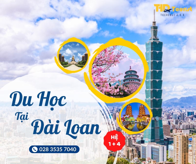 Du học tại Đài Loan - Du học Đài Loan hệ 1+4